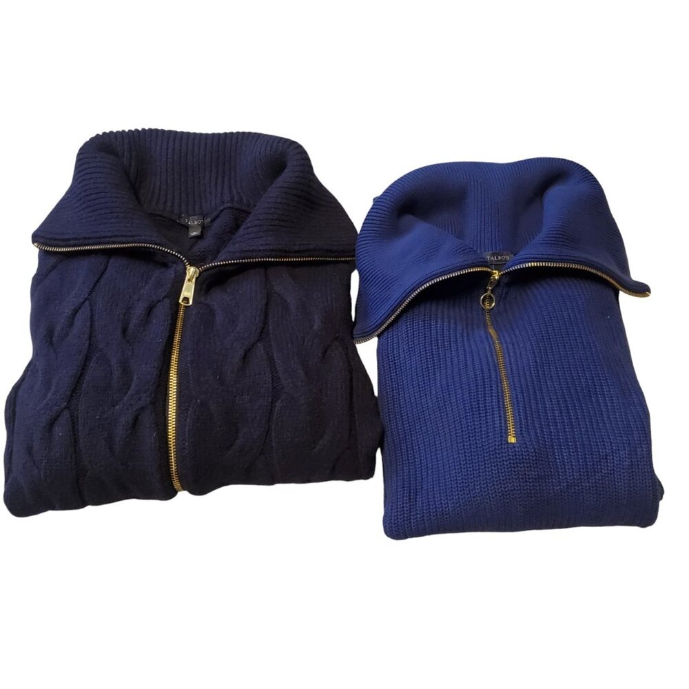 Bundle of Two Talbots Sweaters Size M